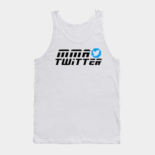 MMA Twitter BLK HRZ Tank Top